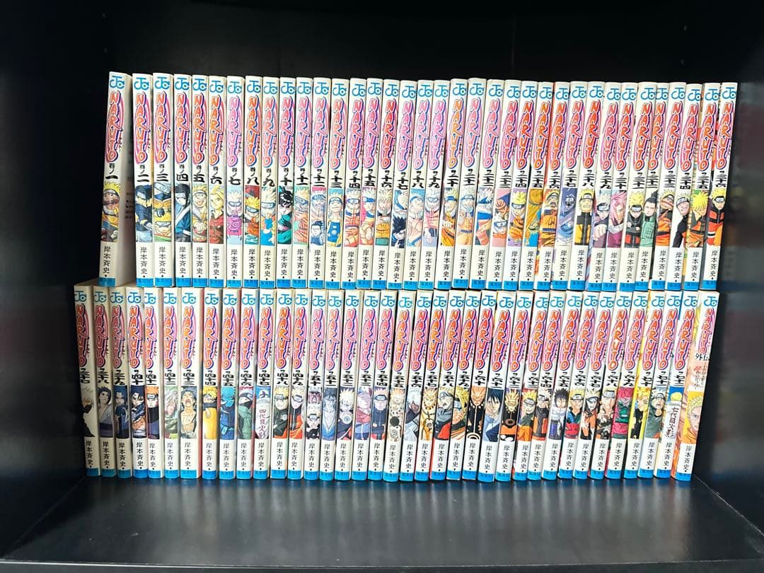 【全巻セット】NARUTO ナルト 1〜72巻 完結 送料込み 匿名配送