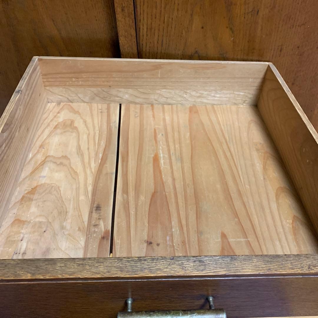 昭和　食器棚　作業台付き