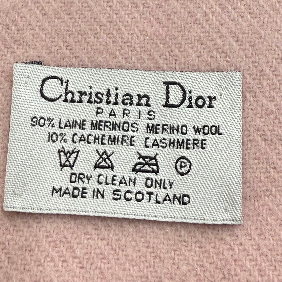 クリスチャンディオール カシミヤ ショール ストール マフラー