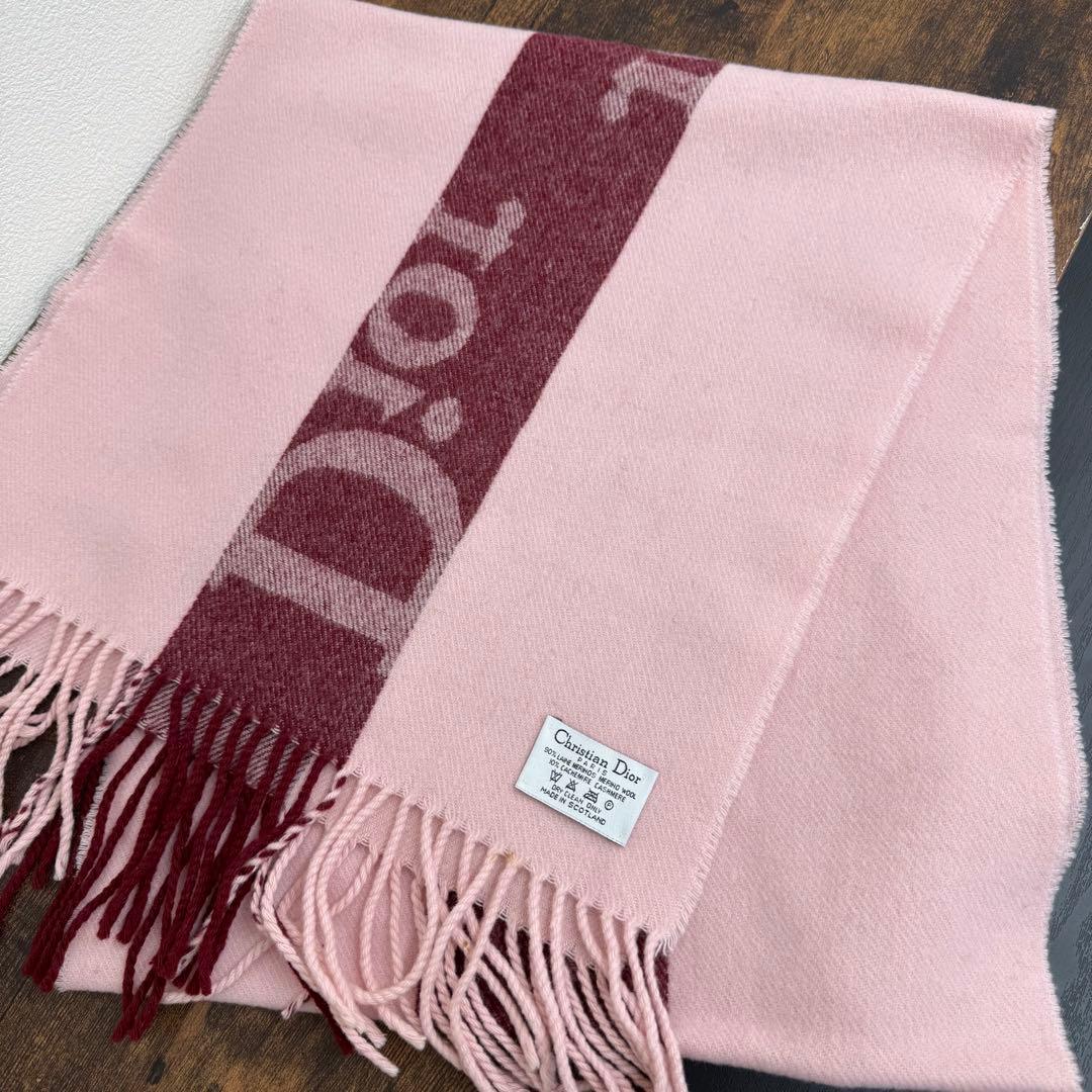 クリスチャンディオール カシミヤ ショール ストール マフラー