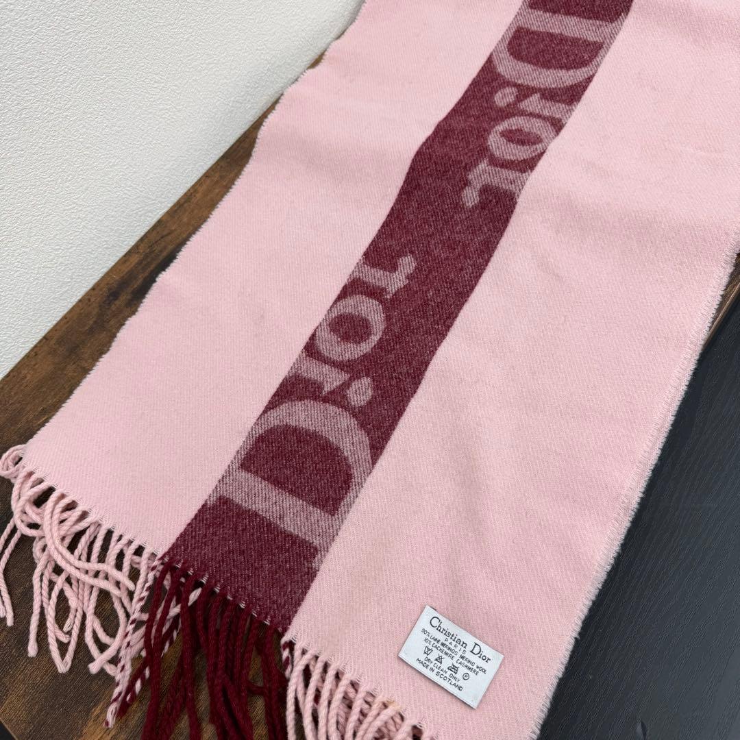クリスチャンディオール カシミヤ ショール ストール マフラー