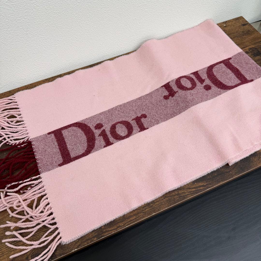 クリスチャンディオール カシミヤ ショール ストール マフラー