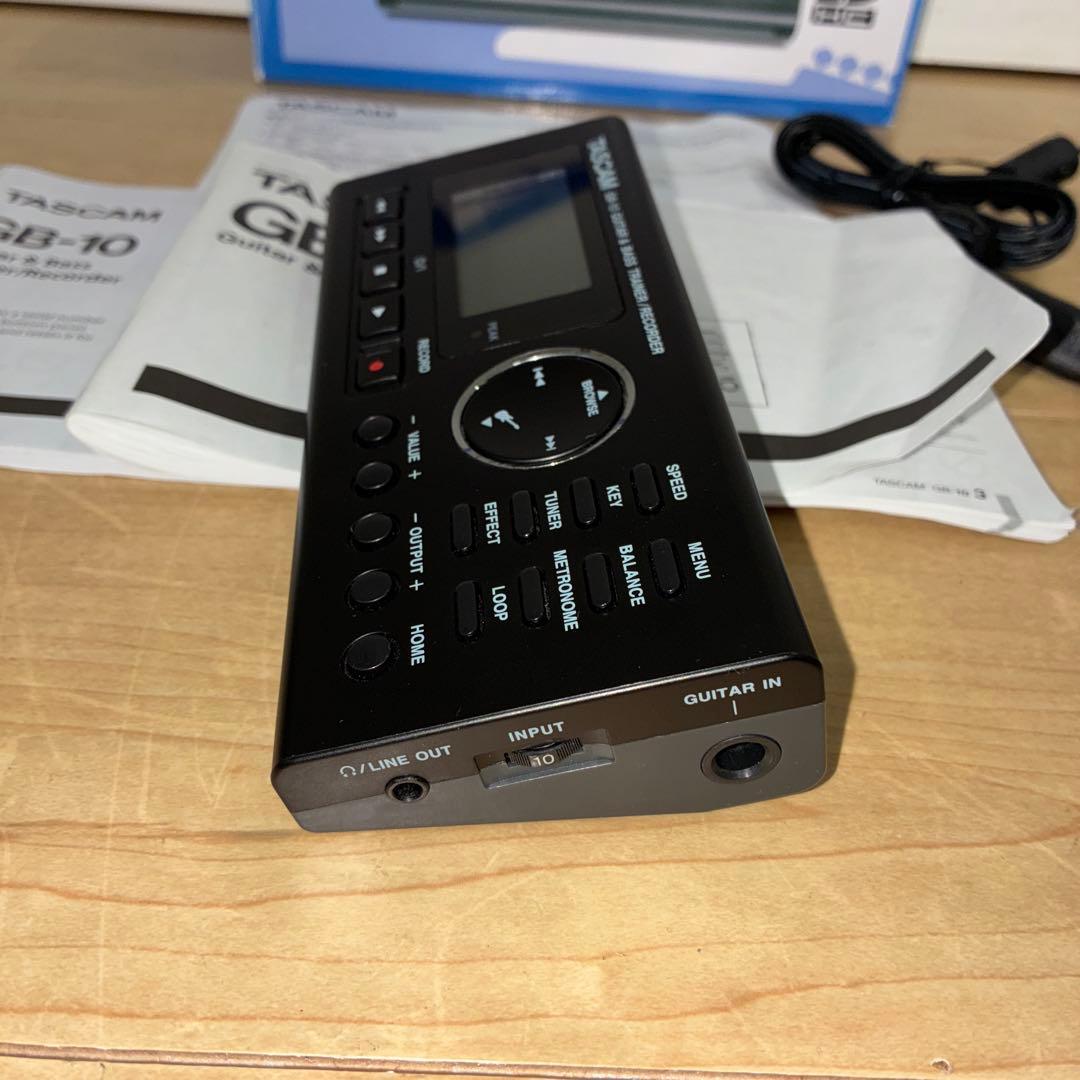 別売アダプターセットTASCAM GB-10 ギター・ベーストレーナーレコーダー