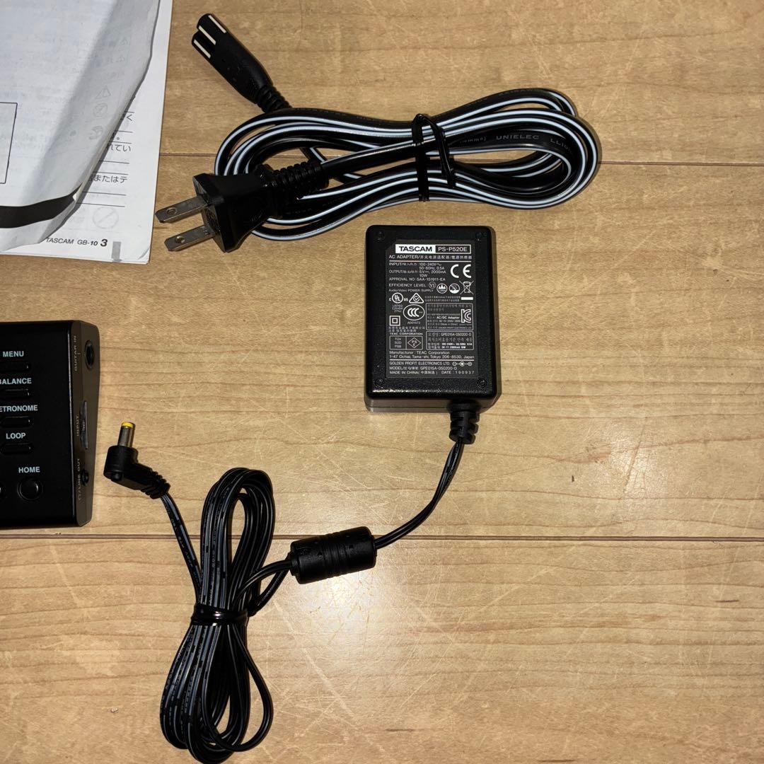 別売アダプターセットTASCAM GB-10 ギター・ベーストレーナーレコーダー