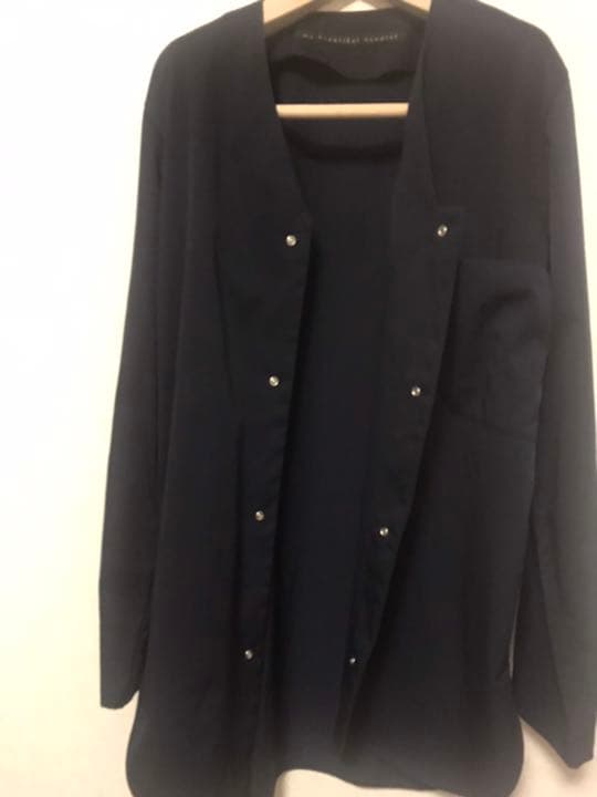 新品未使用　mybeautifullandlet ノーカラーシャツジャケット