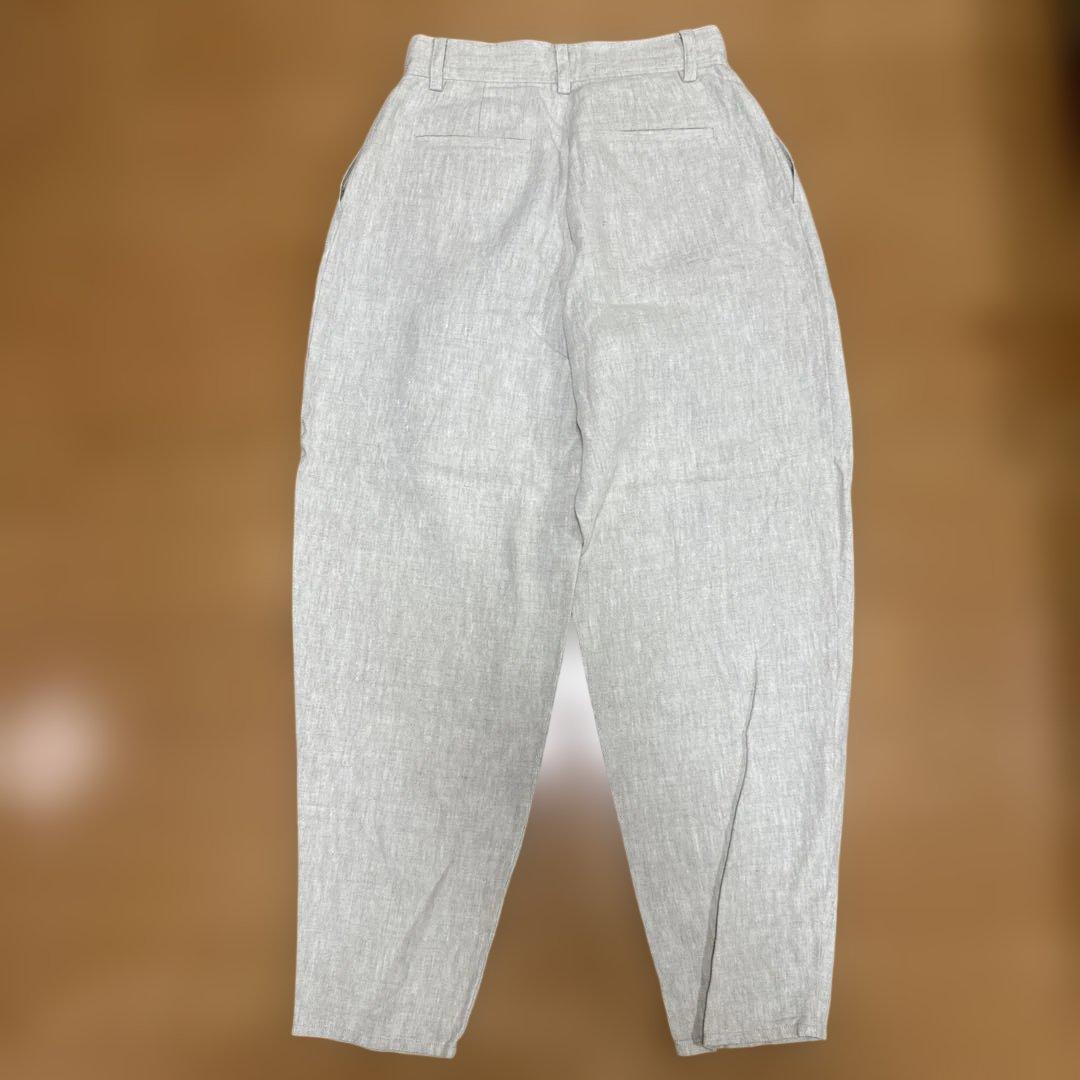 大人気完売品　etretokyo リネン　テーパードパンツ