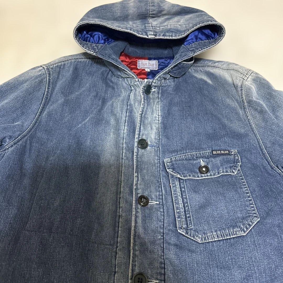 BLUE BLUE デニムフード付きジャケット 90s