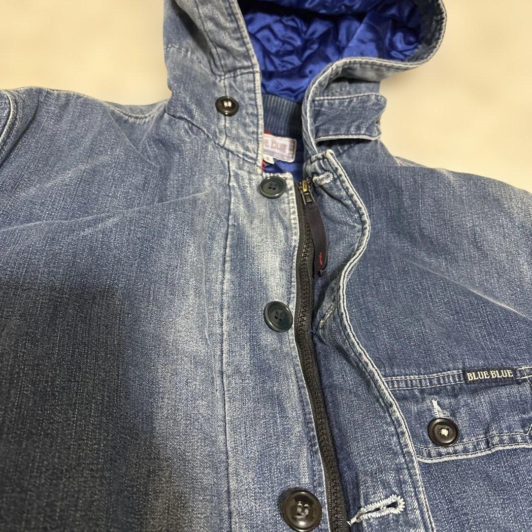 BLUE BLUE デニムフード付きジャケット 90s