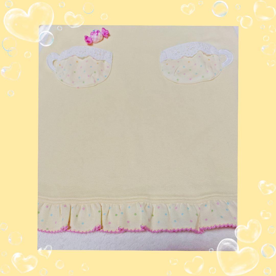 ❤メゾピアノ❤ミミポポ✨みみぽぽ✨ティーパーティー✨平成レトロ✨イエロー❤