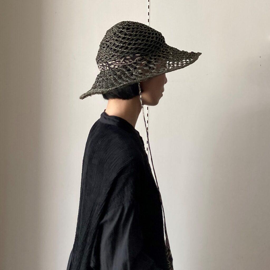 定価2.5万 新品 chisaki KAJU アバカ チサキ カジュ ハット