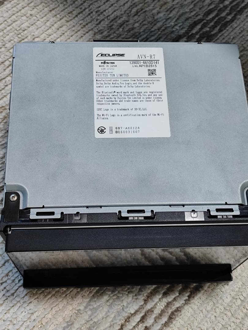 FUJITSU TEN　AVN-R7 ナビ　ECLIPSE