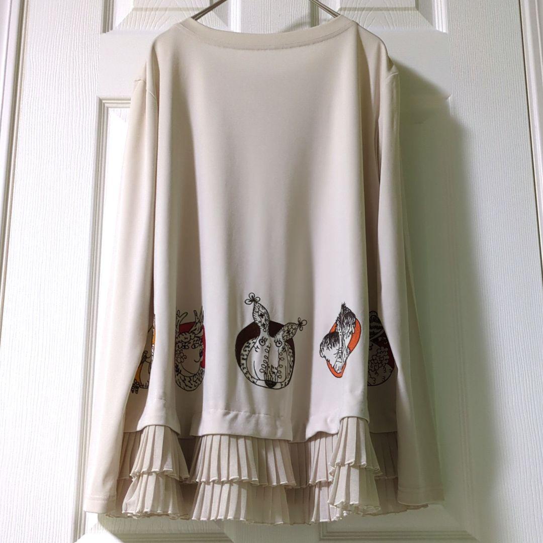 【専用】TOKUKO 1er VOL　前開き チュニック　羽織物　動物　刺繍