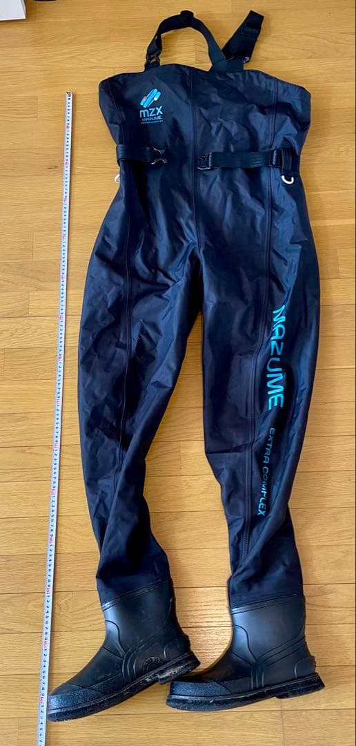 ウェーディング　フィッシングスーツ 防水ブーツ　セット