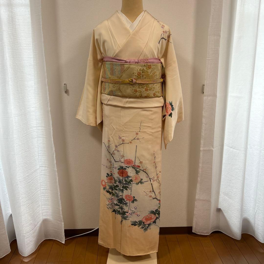 【美品・未使用品あり】 訪問着 袋帯 帯締め 帯揚げ フルセット フォーマル