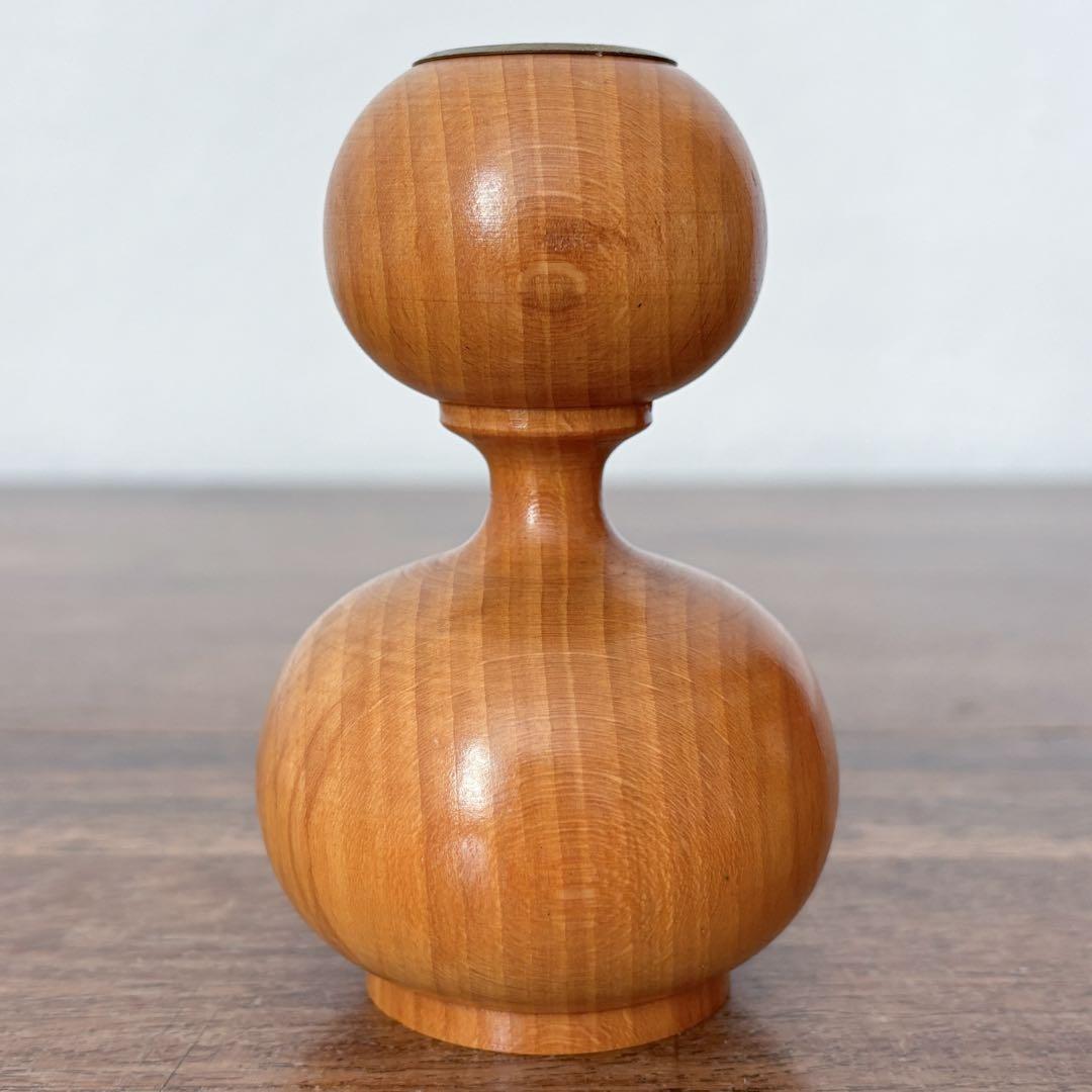 けれたろさまおまとめ同梱【東ドイツ 木製のキャンドルスタンド2つ】ヴィンテージ