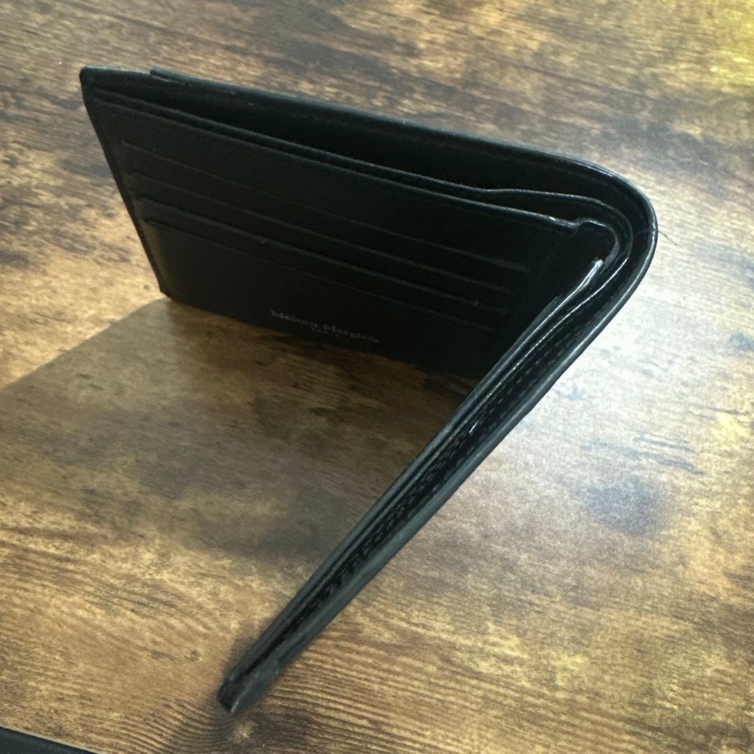 マルジェラ　Maison Margiela ブラック 二つ折り財布