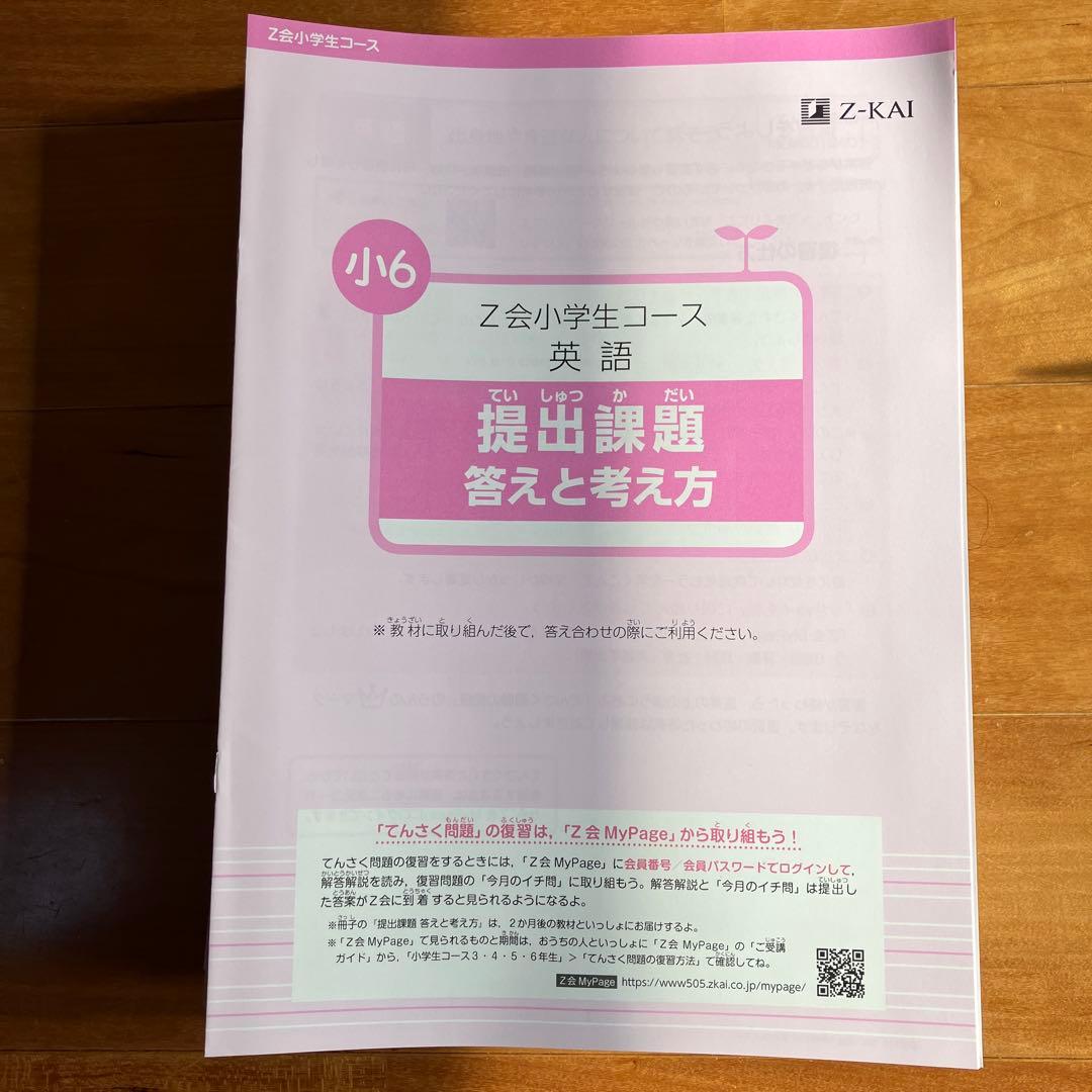 ★新品★Z会エブリスタディEnglish 小6 11カ月分