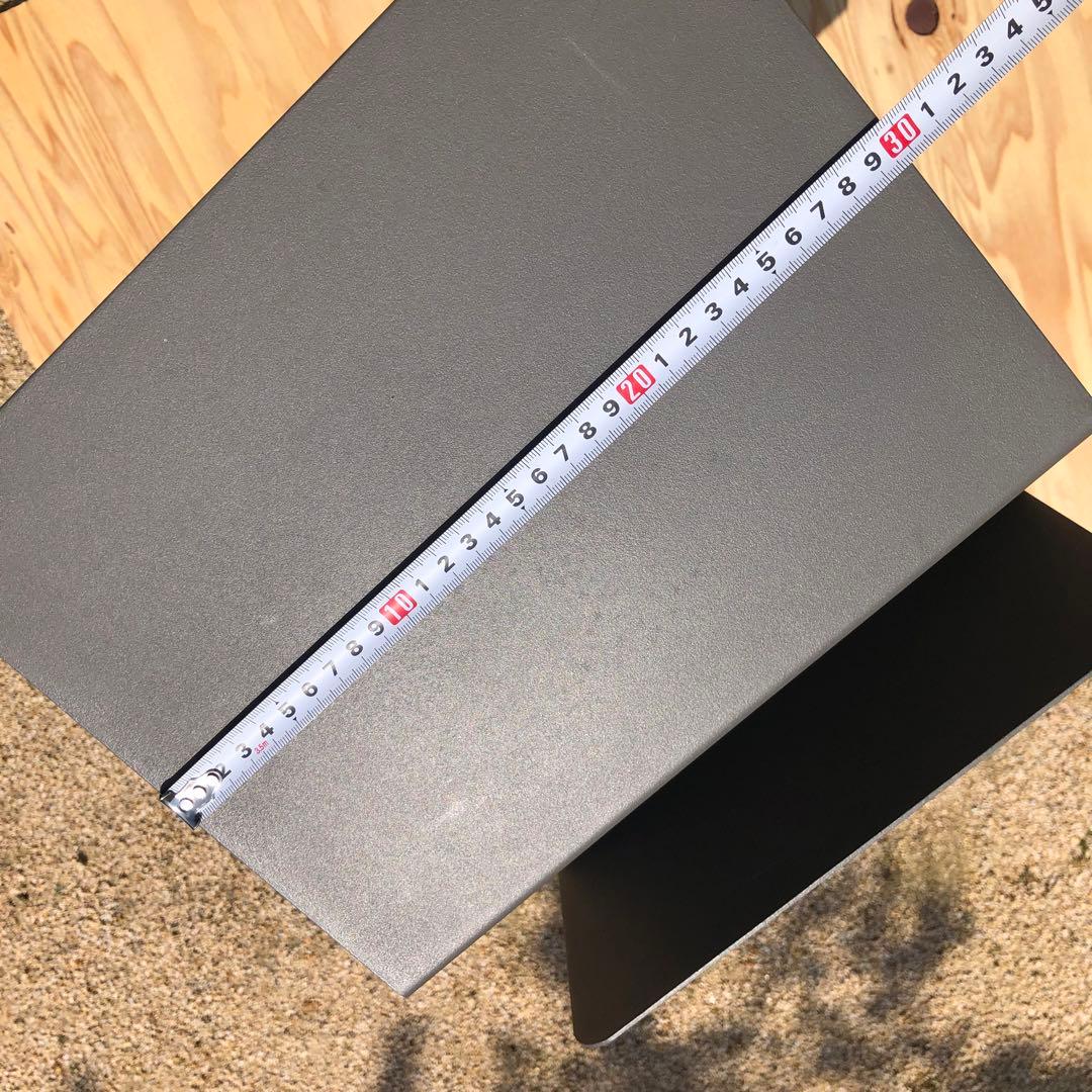 ◇廃盤◇MUJI 無印良品 idee mono サイドテーブル スチール グレー