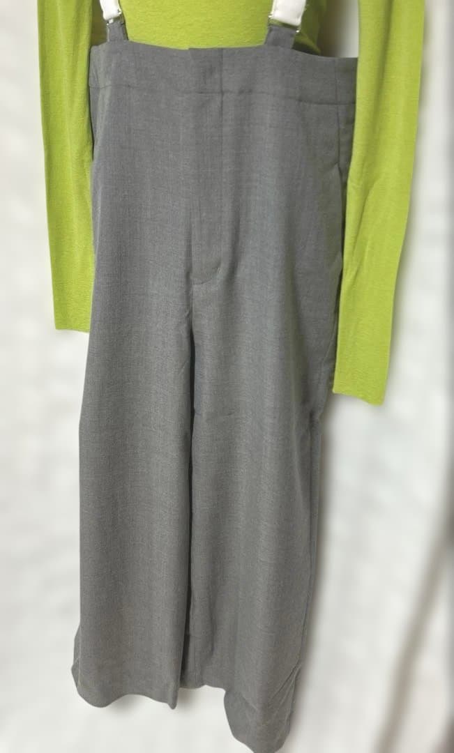 IENA LA BOUCLE ウールサージオーバーパンツ