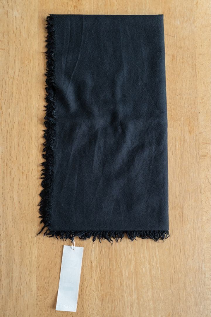 新品未使用　24aw COMOLI カシミヤシルク 製品染ストール