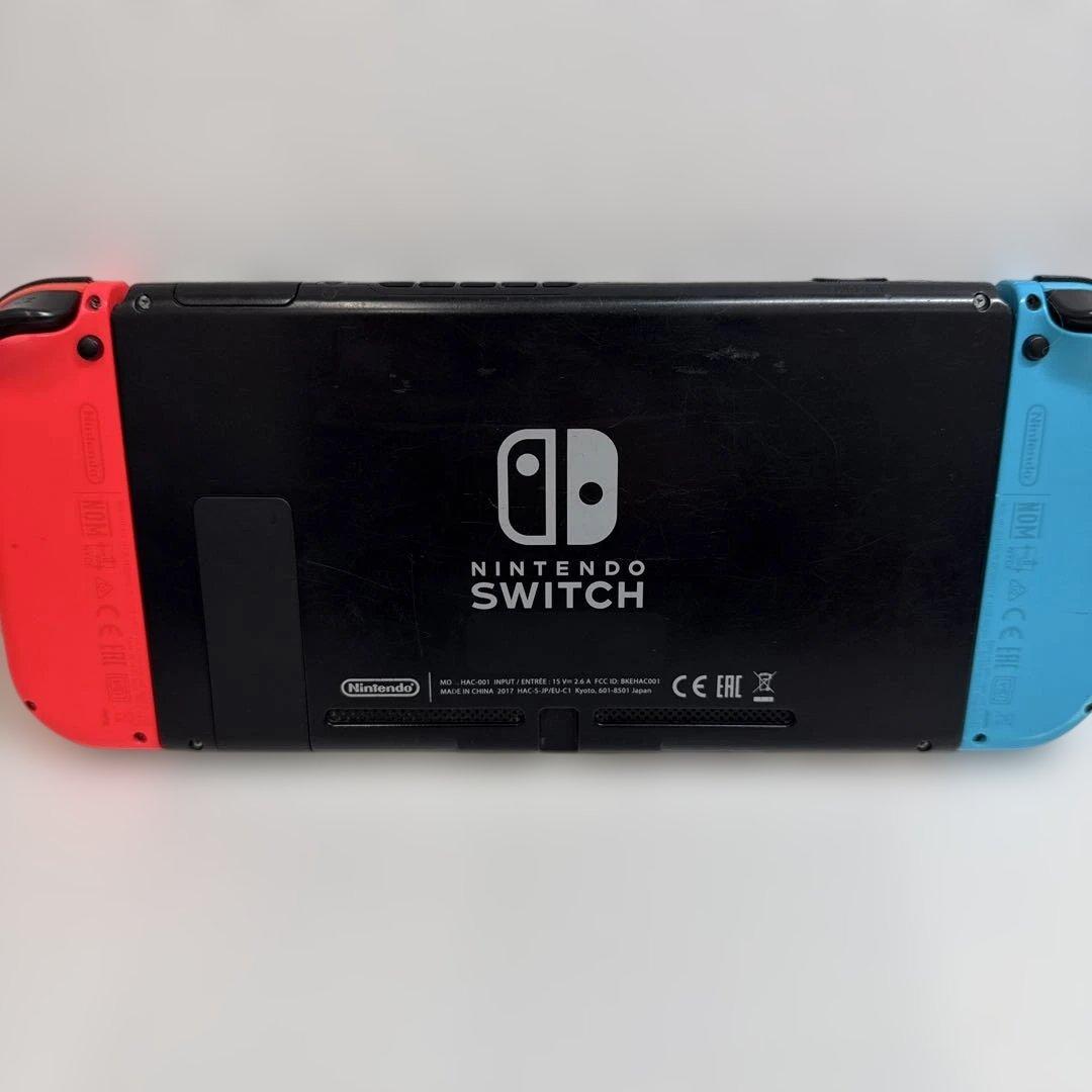 Nintendo Switch 本体 赤/青 Joy-Con 付属品付き　☺︎