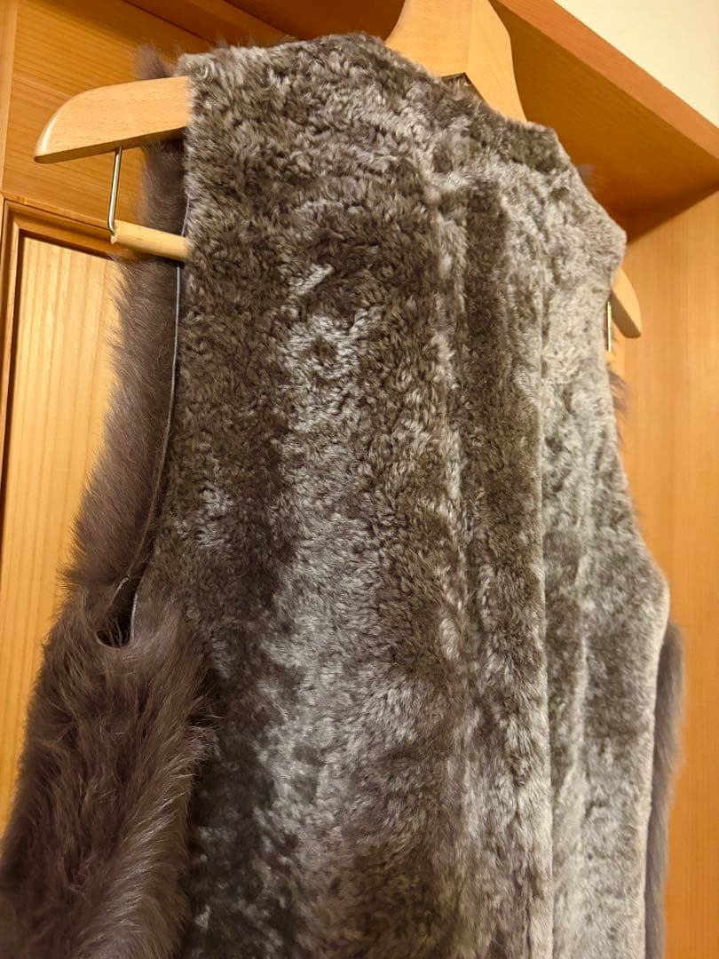 karldonoghue カールドノヒュー　ファー　ジレ　ベスト