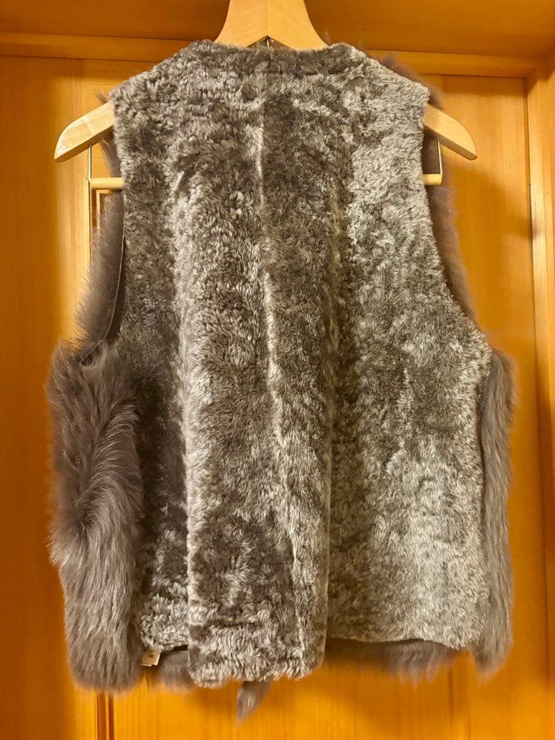 karldonoghue カールドノヒュー　ファー　ジレ　ベスト