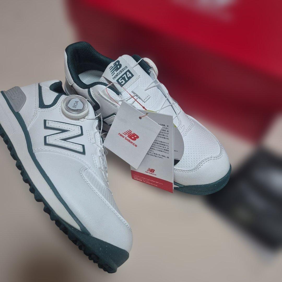 new balance 最新モデルゴルフシューズ22.5cm★新品★