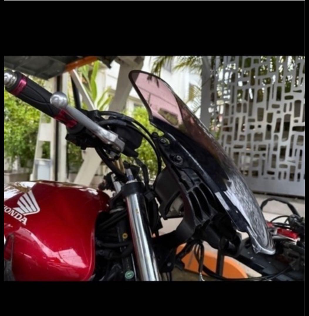 魔太郎。CB400SB スーパーボルドール　ヘッドライト・カウル一式