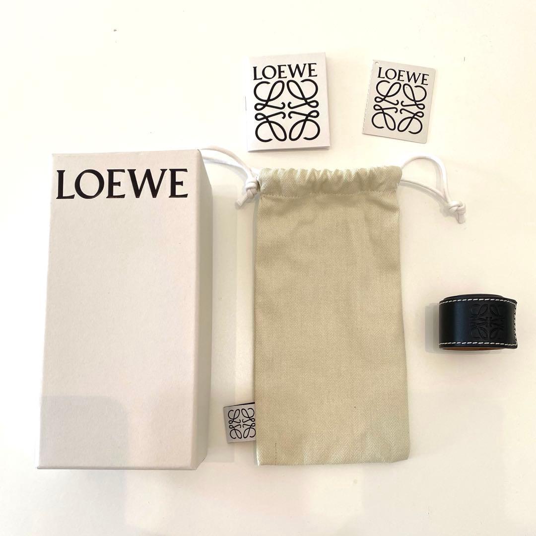 【正規品】LOEWE ロエベ スラップ ブレスレット スモール ブラック