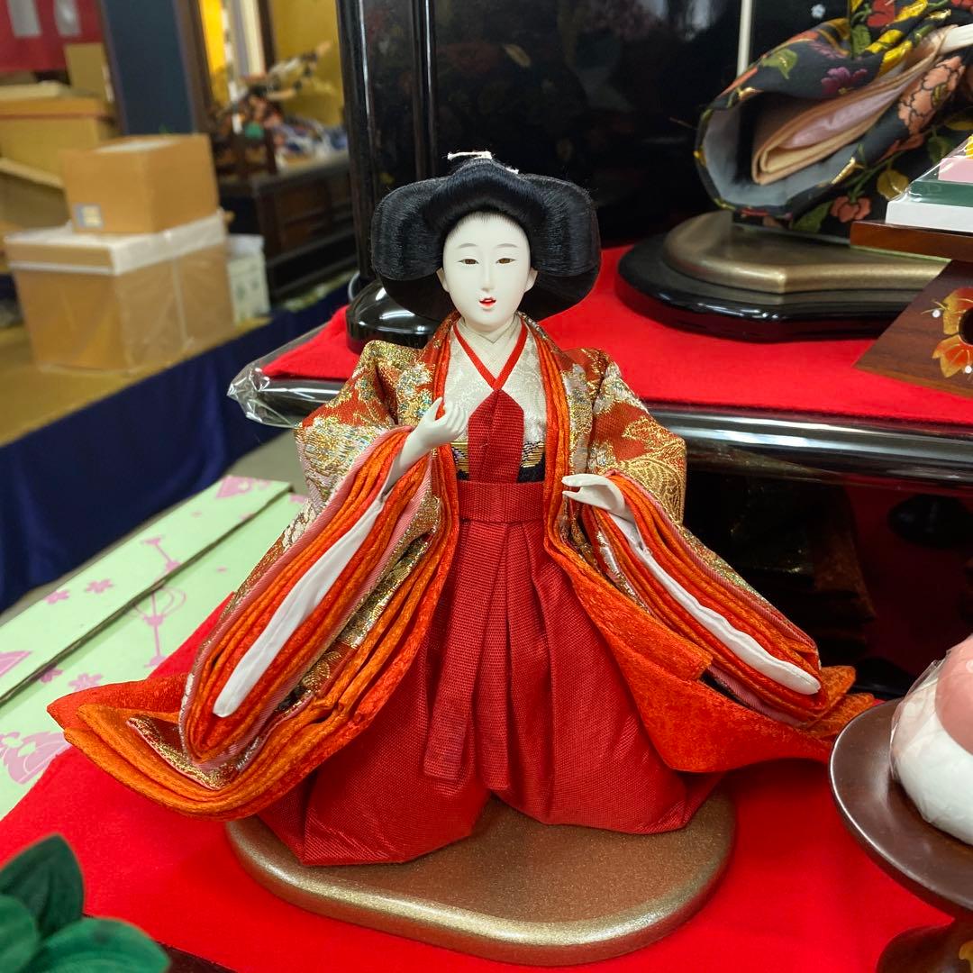 雛人形セット 桜装飾付き