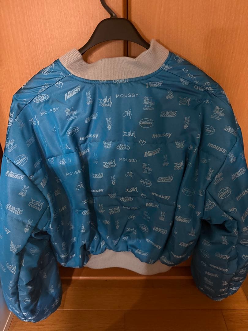 x-girl moussy リバーシブルジャンパー