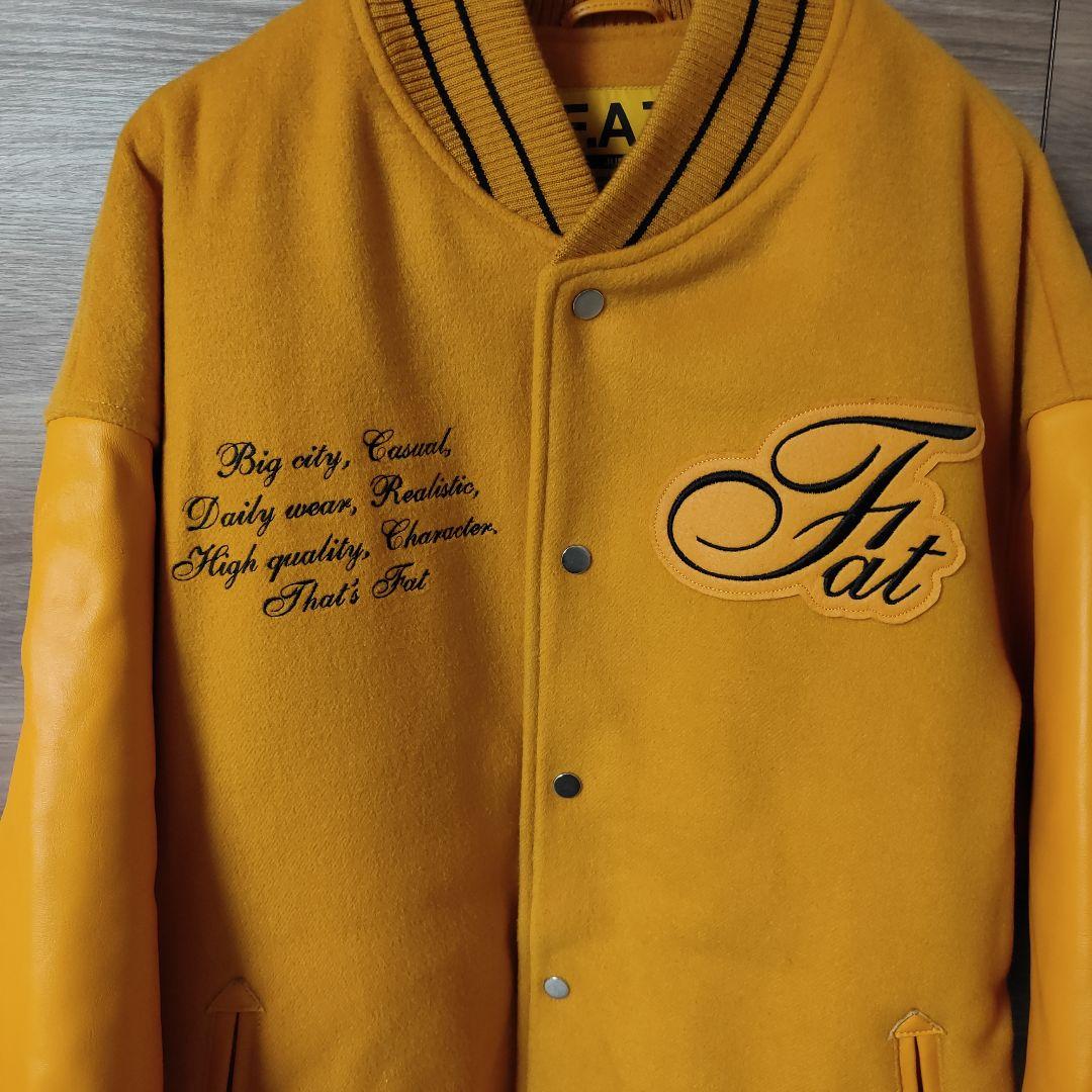 未使用に近い極美品FAT2024AWスタジャンJUMBO(XXL)定価6.6万円