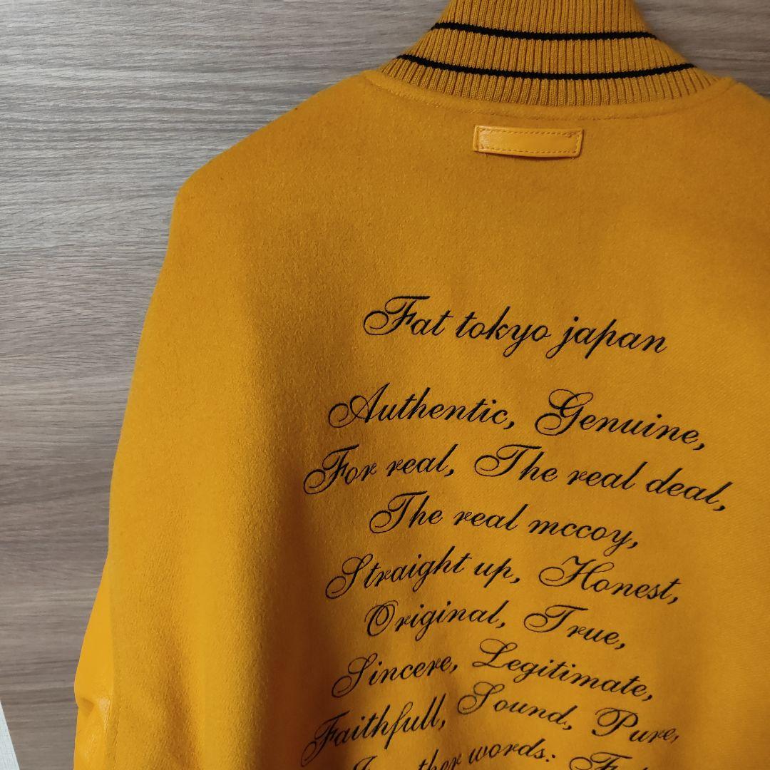 未使用に近い極美品FAT2024AWスタジャンJUMBO(XXL)定価6.6万円