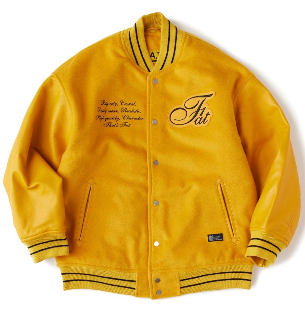 未使用に近い極美品FAT2024AWスタジャンJUMBO(XXL)定価6.6万円