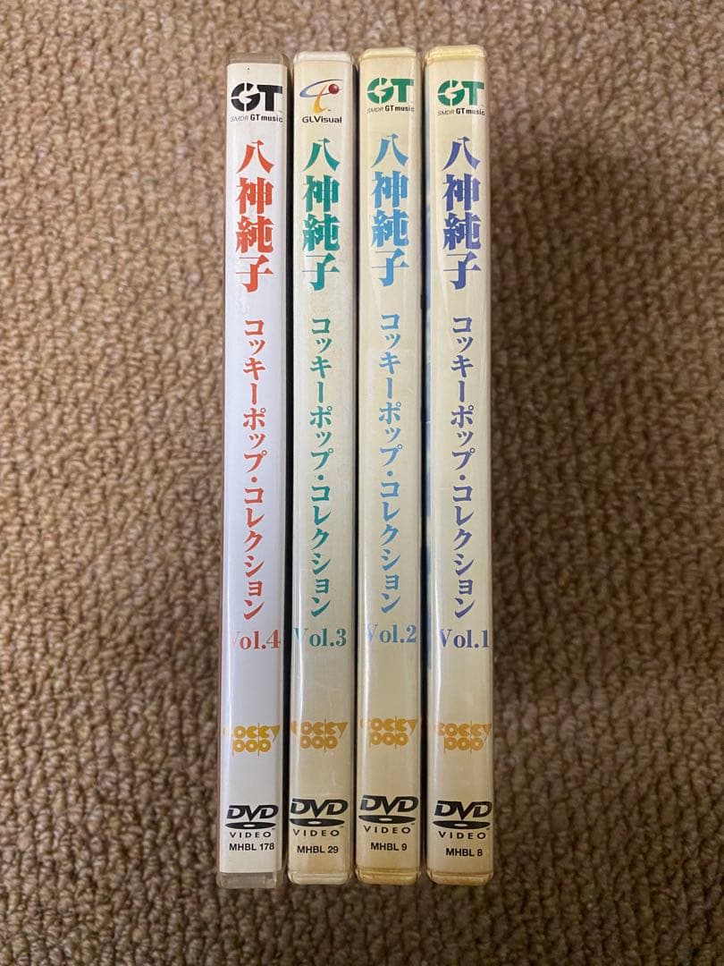 八神純子　DVD コッキーポップコレクション　1〜4 全巻セット DVD美品