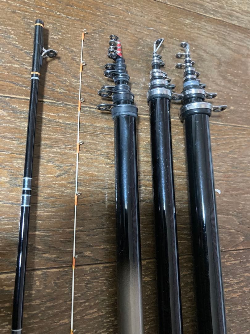 ダイワ等釣竿とシマノロッドケース