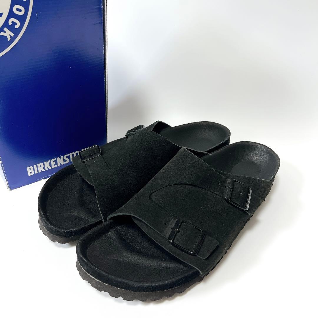 《美品》ビルケンシュトック ビームス別注 チューリッヒ オールブラック 28.5