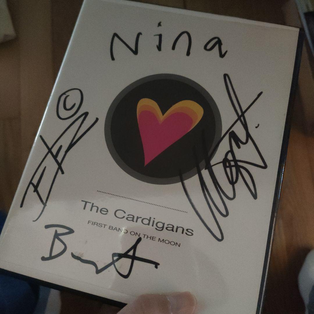 カーディガンズ直筆サイン入り　マスコミ配布用プレスキットCD