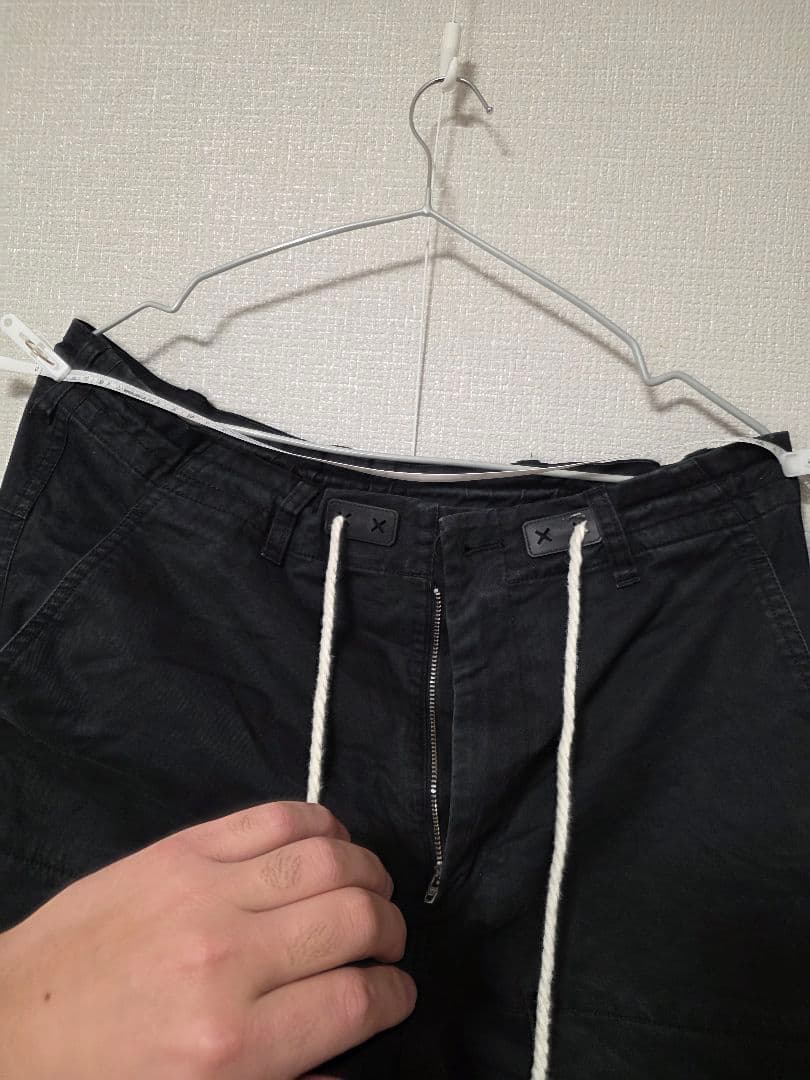 Y-3 ブラック カーゴパンツ