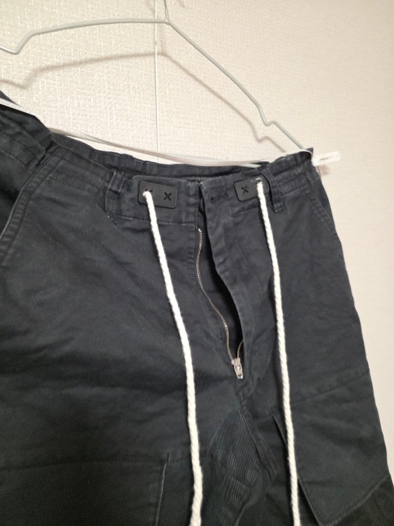 Y-3 ブラック カーゴパンツ