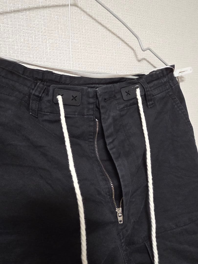 Y-3 ブラック カーゴパンツ