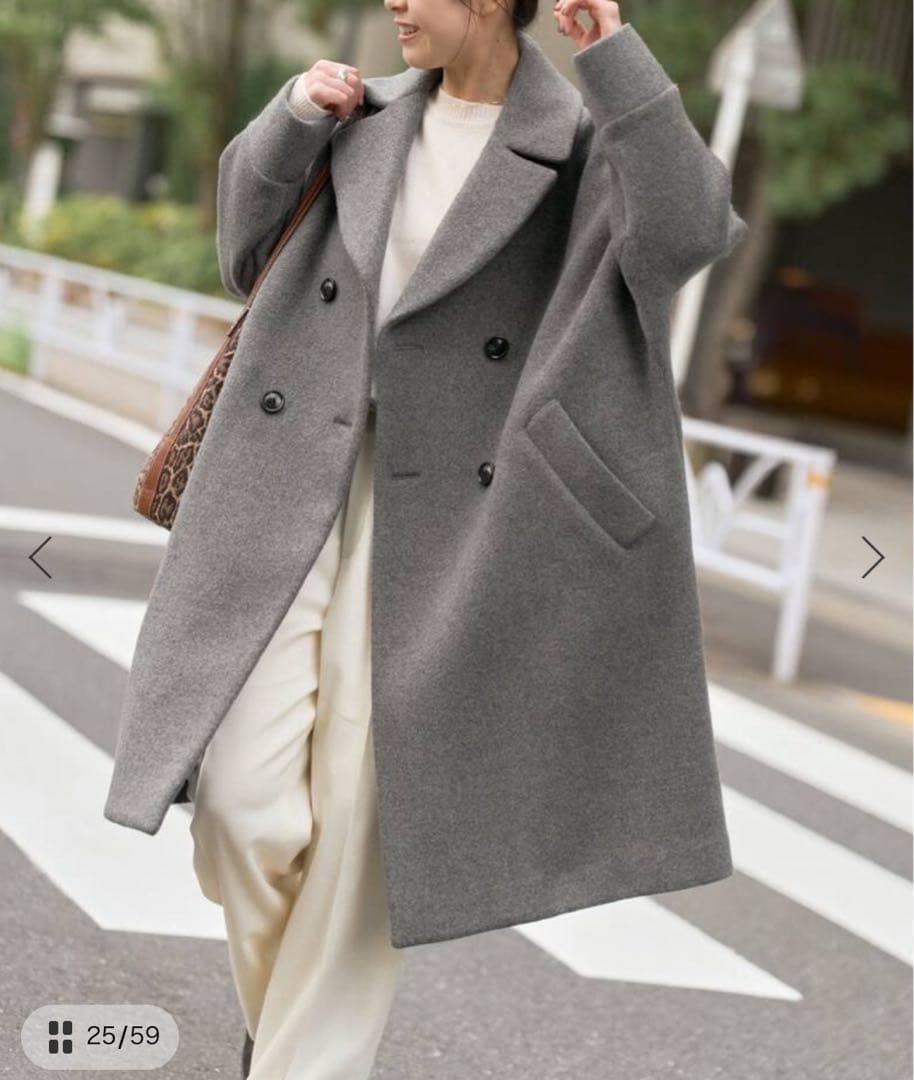 《お値下げいたしました》TICCA ティッカテントコート　グレー