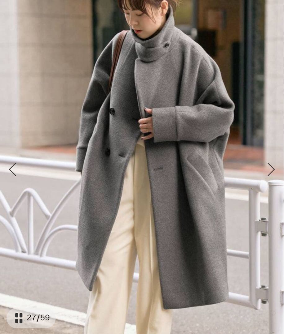 《お値下げいたしました》TICCA ティッカテントコート　グレー