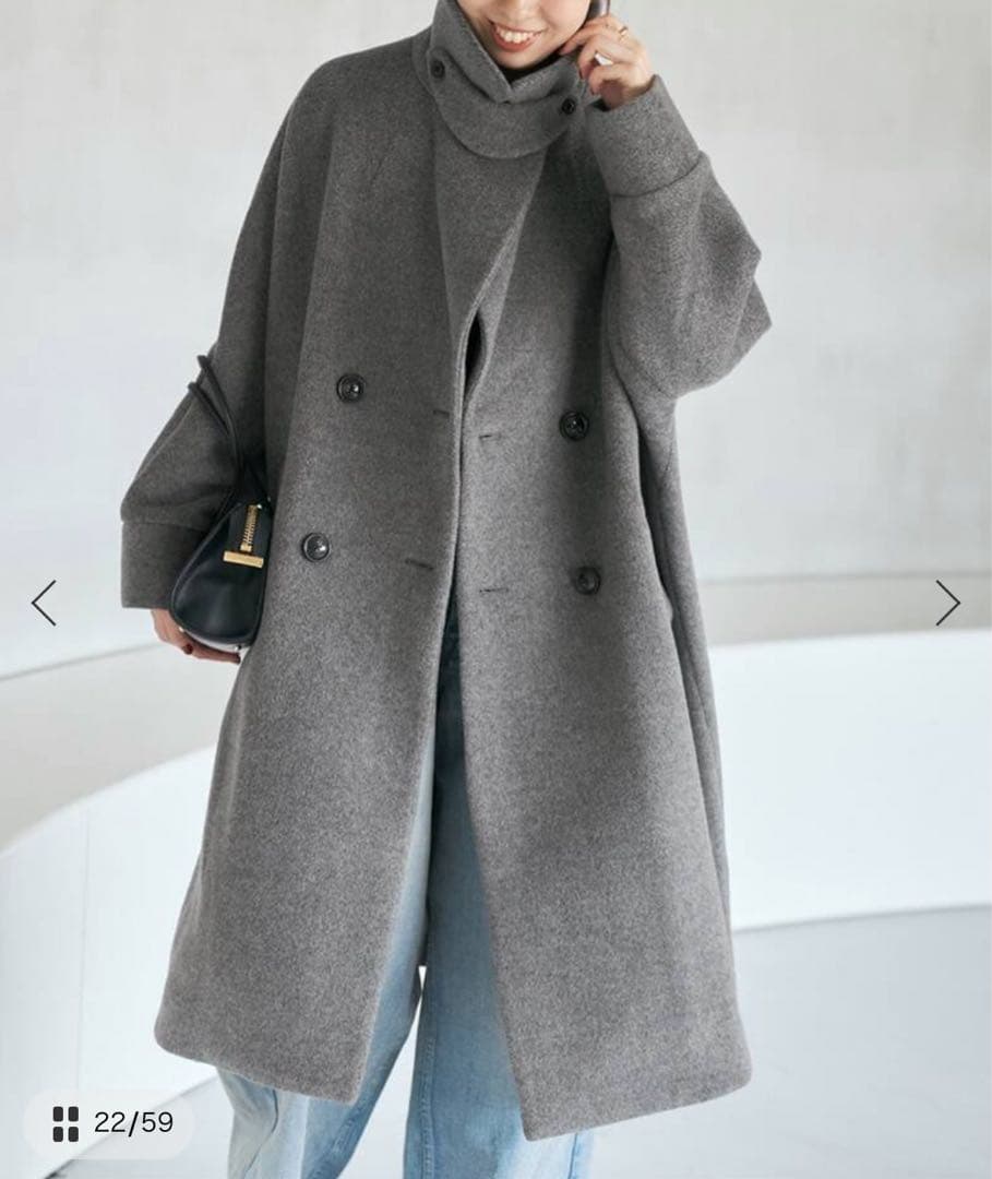 《お値下げいたしました》TICCA ティッカテントコート　グレー