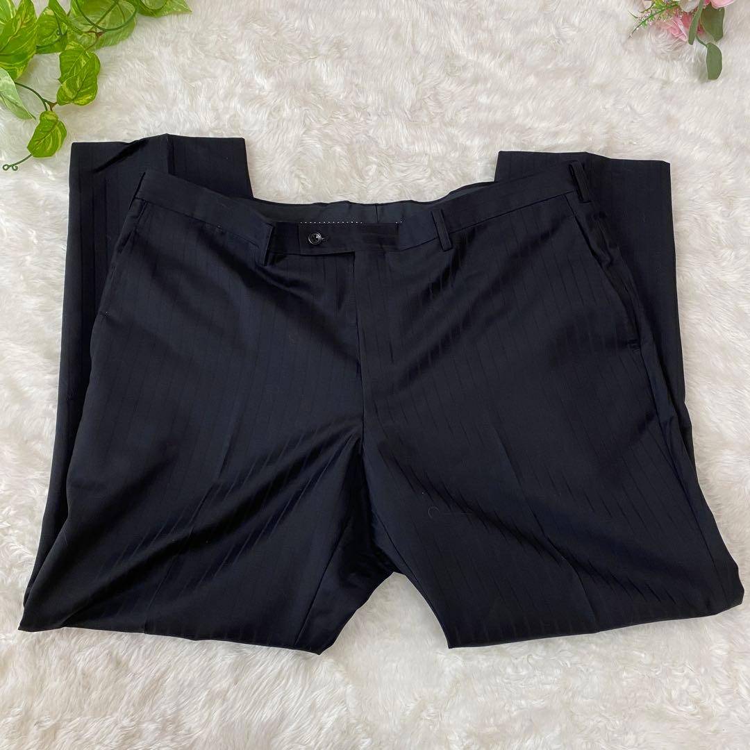 希少BB8✨リベルタ　カノニコ生地　Super110s　スーツ　セットアップ　黒