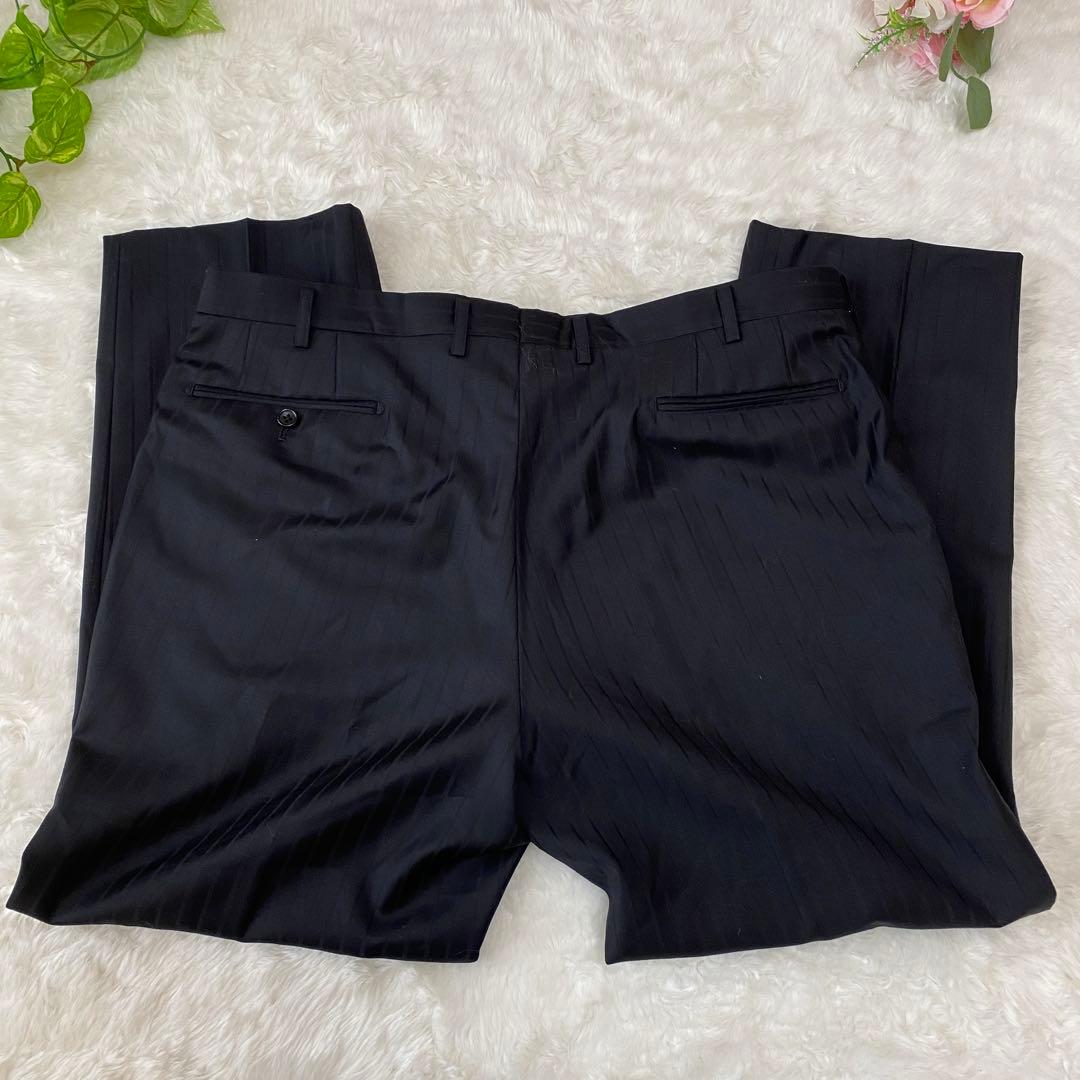 希少BB8✨リベルタ　カノニコ生地　Super110s　スーツ　セットアップ　黒