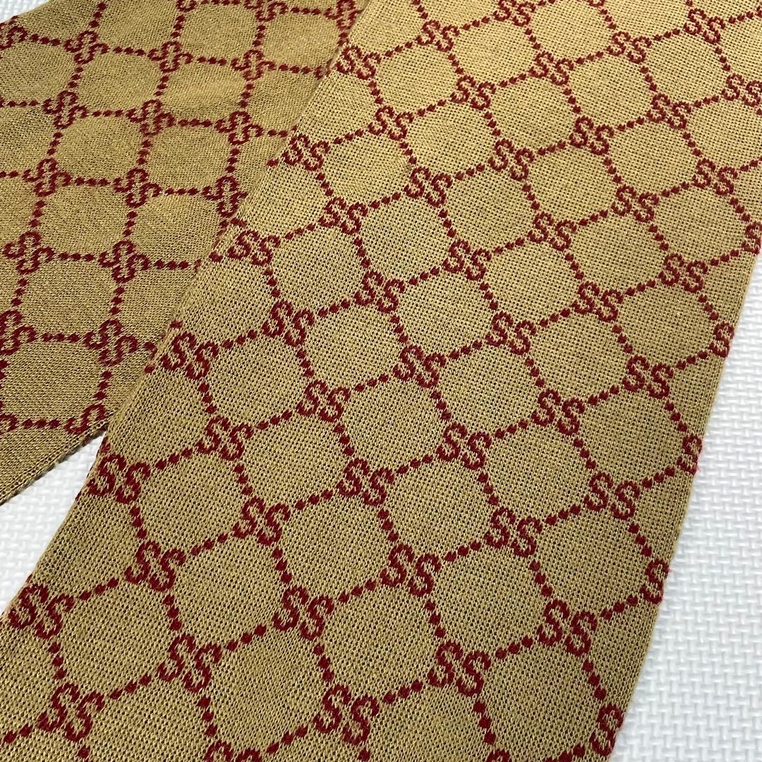 レア 美品 90s Old Stussy グッチオマージュ モノグラム マフラー