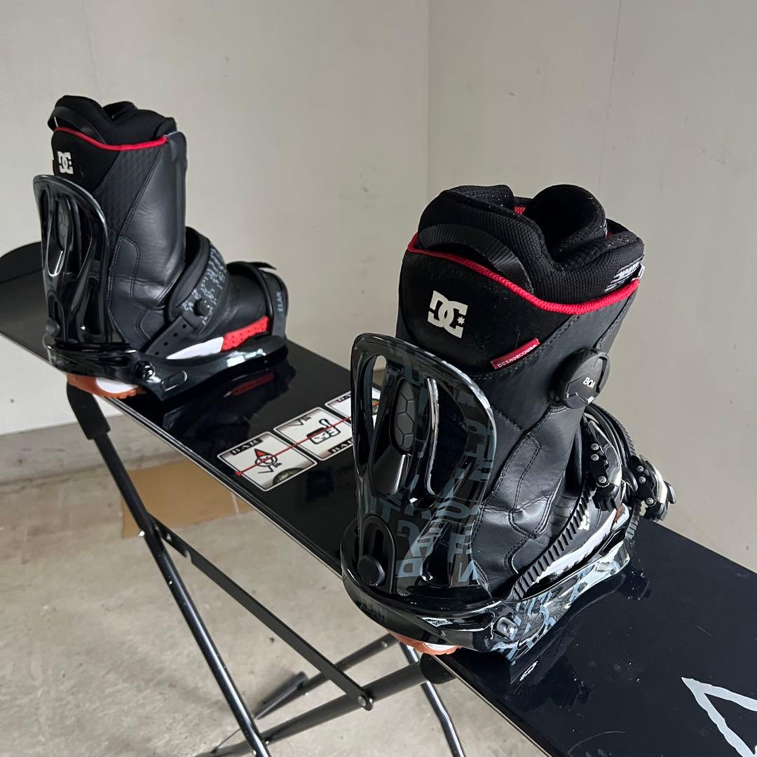 初心者おすすめ♪ スノーボード三点セット　ボード　バインディング　ブーツ