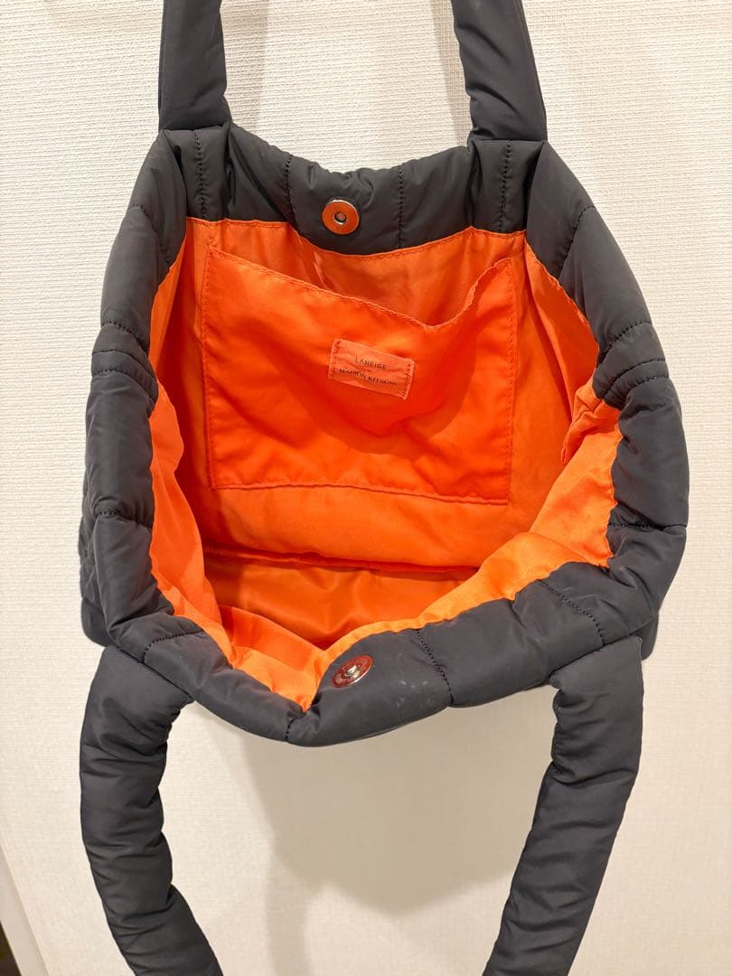 【Maison Kitsune x Laneige】パッド入りバッグ